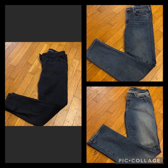 Eddie Bauer Denim - 3 pairs of Eddie Bauer slightly curvy jeans